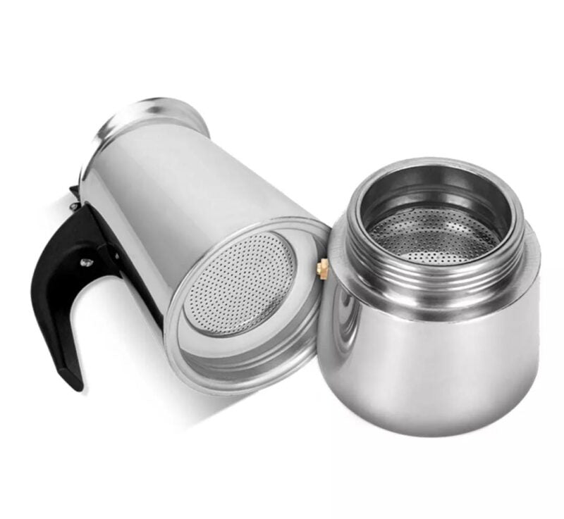 S-CAFE STAINLESS STEEL 6 CUPS (300ML)  MOKA POT