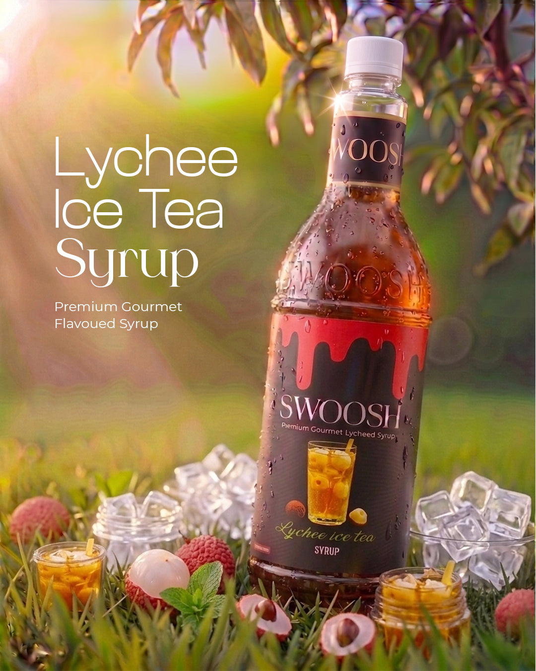 Swoosh Lychee Ice Tea