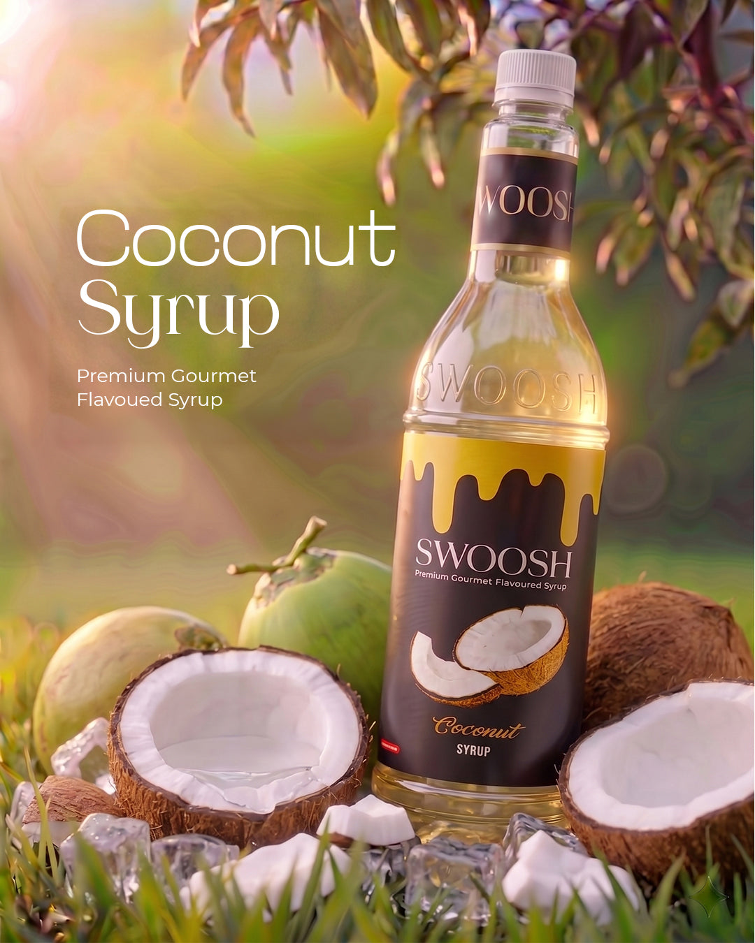 Swoosh Coconut Syrup