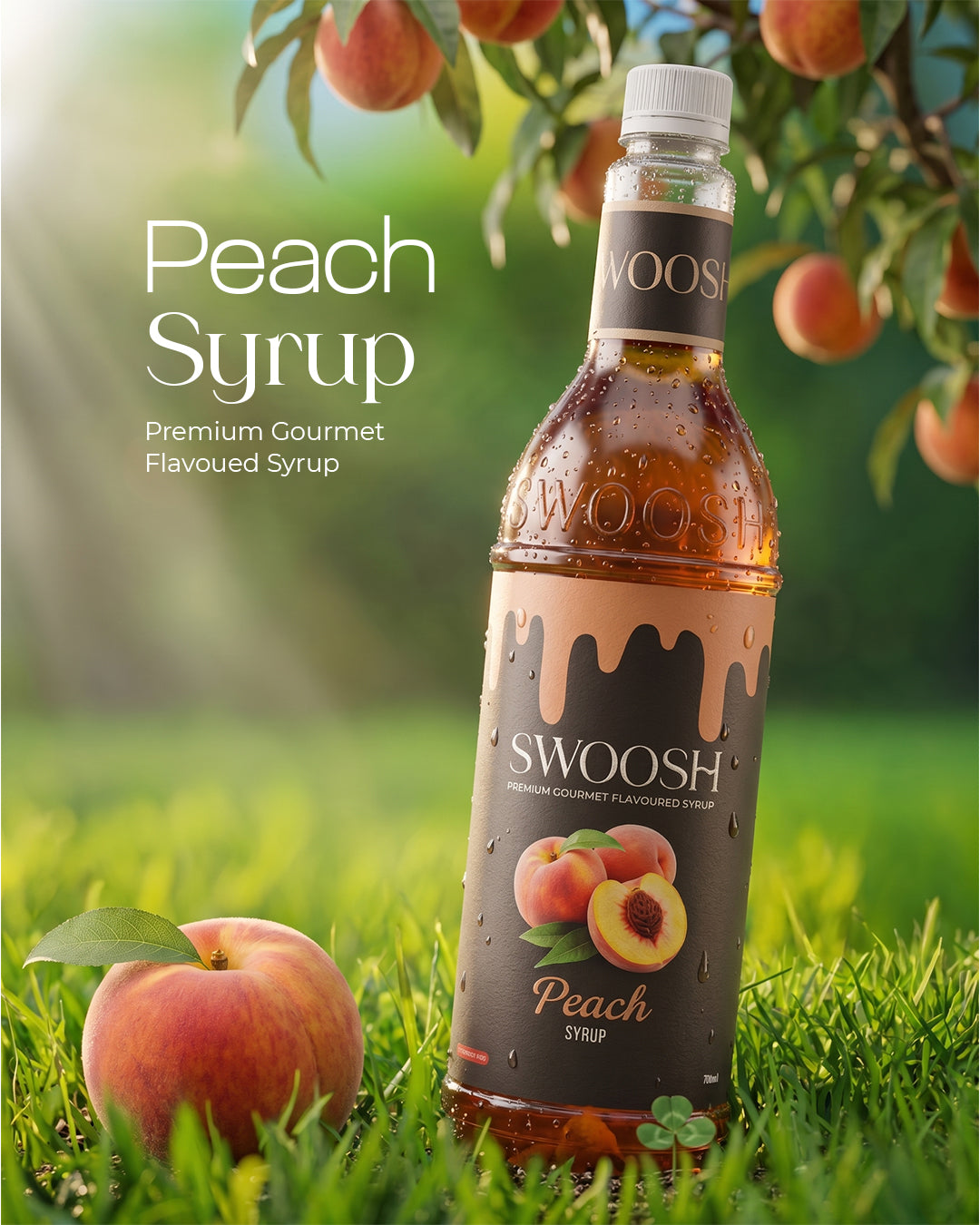 Swoosh Peach Syrup