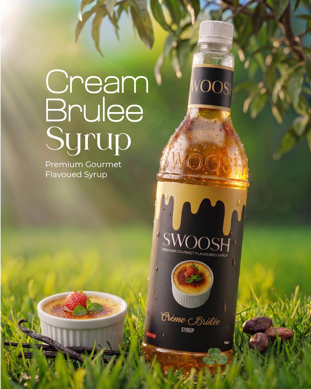 Swoosh Creme Brulee Syrup