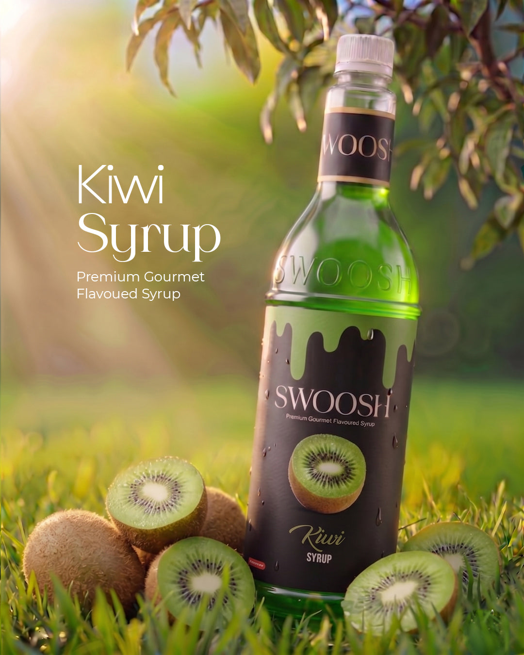 Swoosh Kiwi Syrup