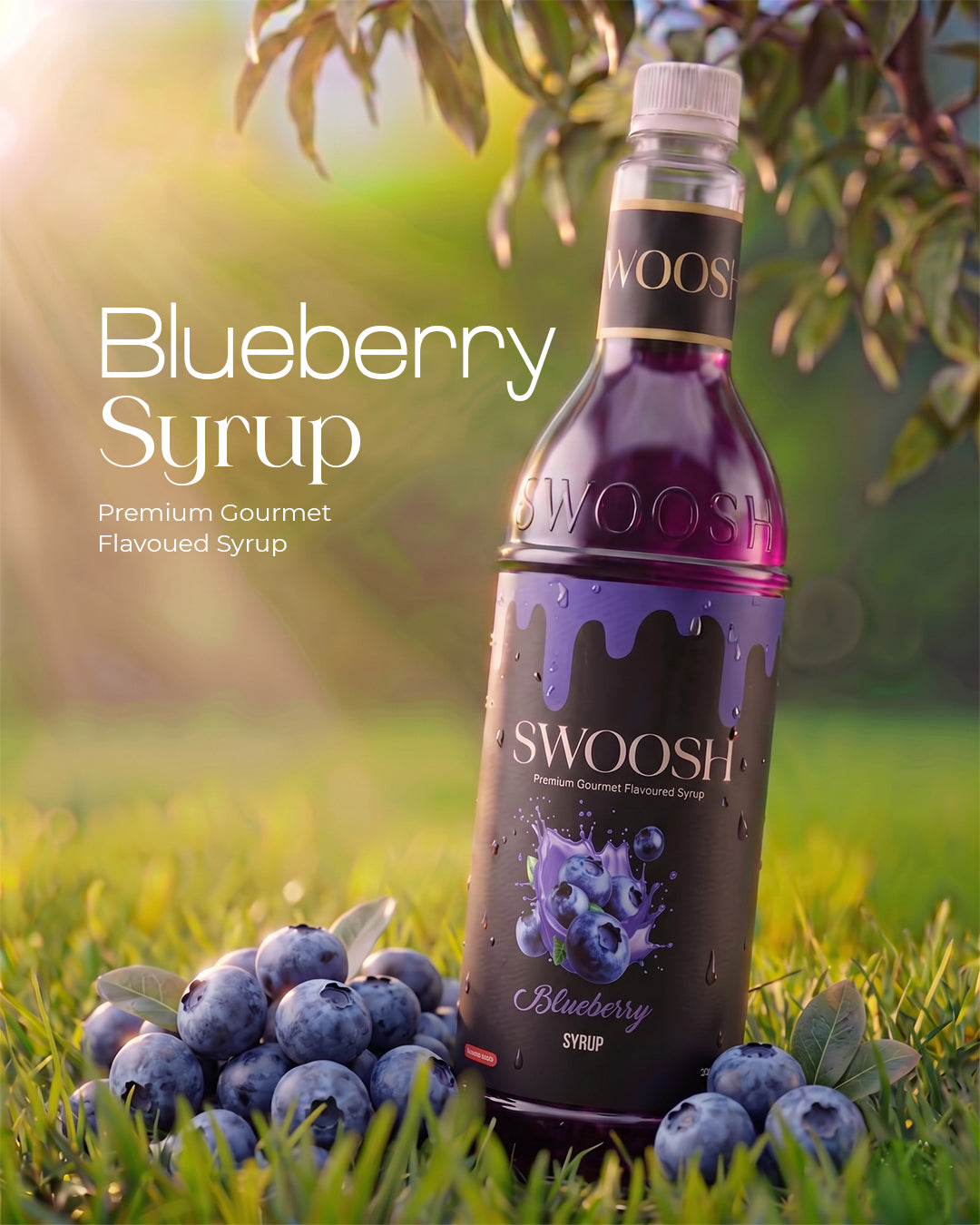 Swoosh Blueberry Syrup