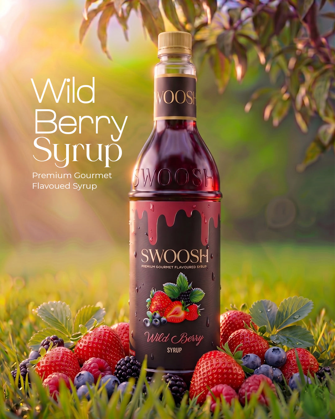 Swoosh Wildberry Syrup