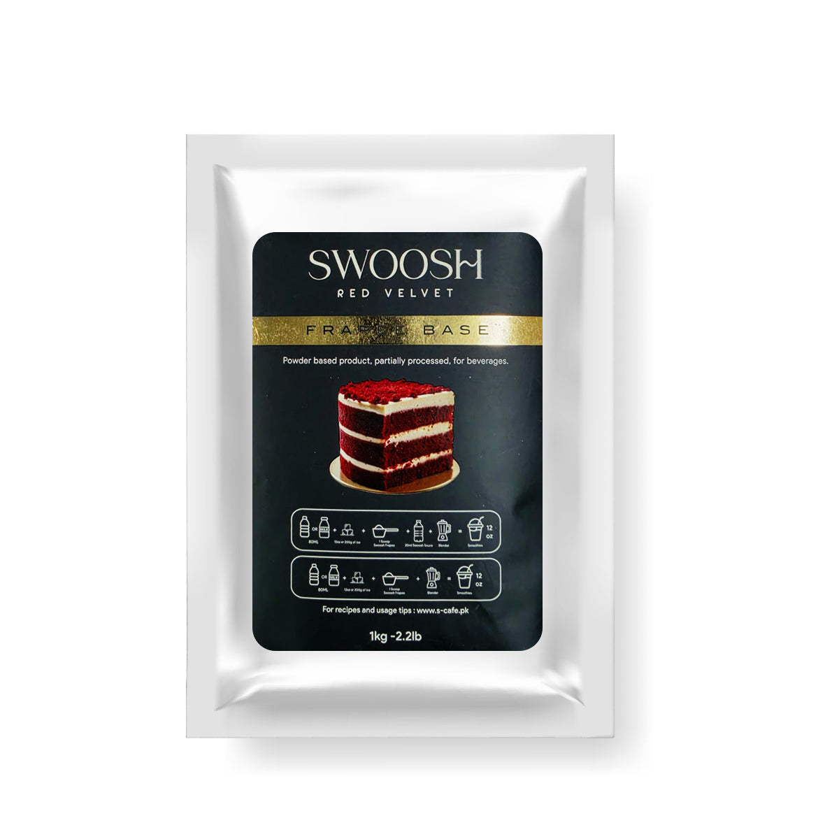 Swoosh-Red Velvet Frappe