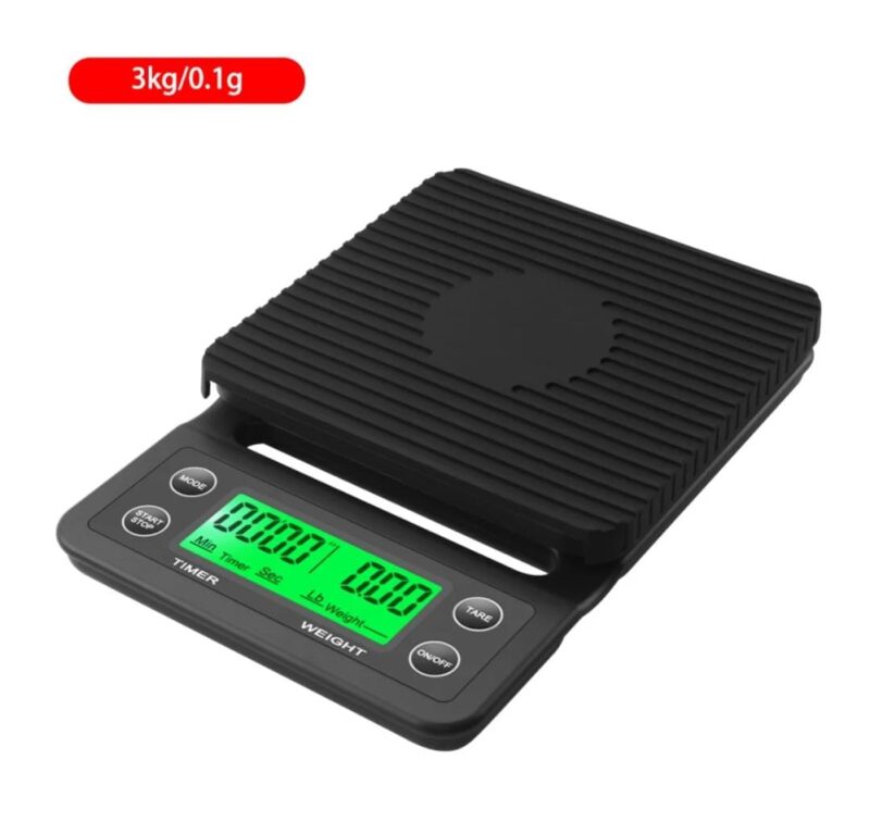High Precision Coffee Scale with timer for Drip Coffee 0.1 gms to 3 Kgs.