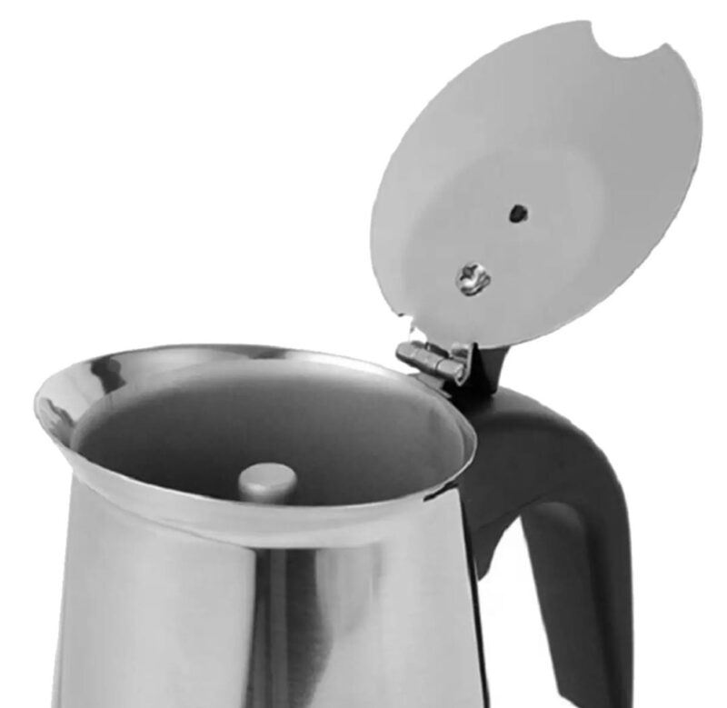 S-CAFE STAINLESS STEEL 6 CUPS (300ML)  MOKA POT