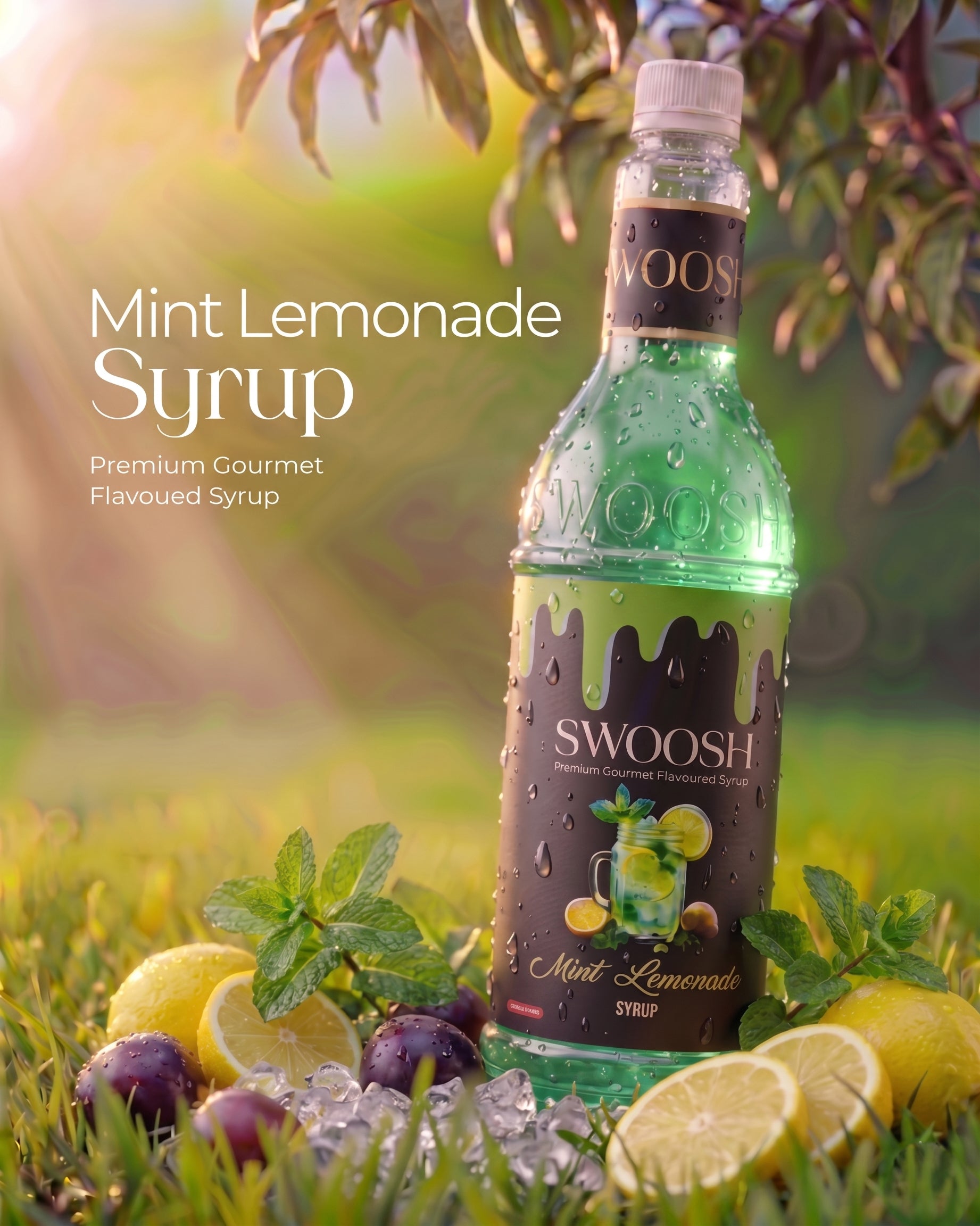 Swoosh Mint Lemonade Syrup