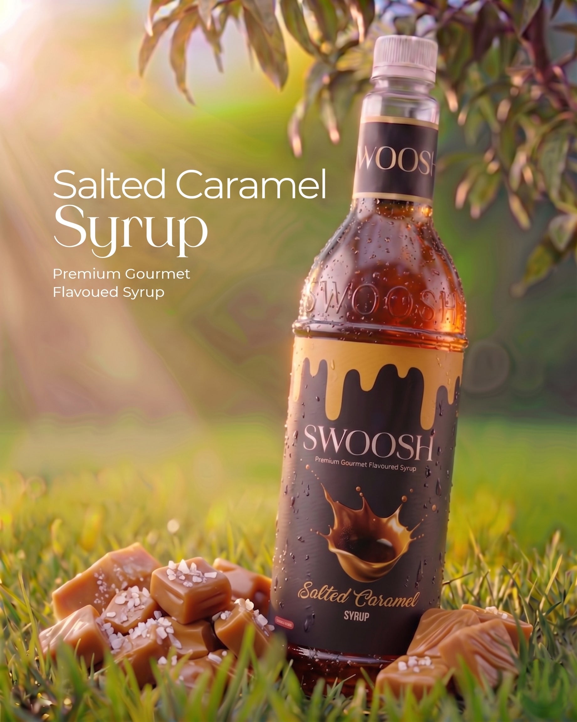 Swoosh Salted Caramel Syrup